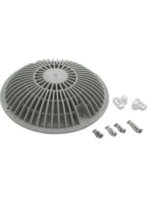 Super-Pro SG640-2310VC 8 in. Main Drain Anti-Vortex Frame & Grate White