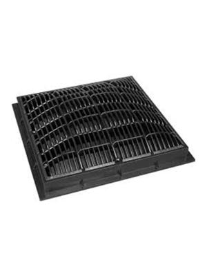 Super-Pro SG640-2310VC 8 in. Main Drain Anti-Vortex Frame & Grate White